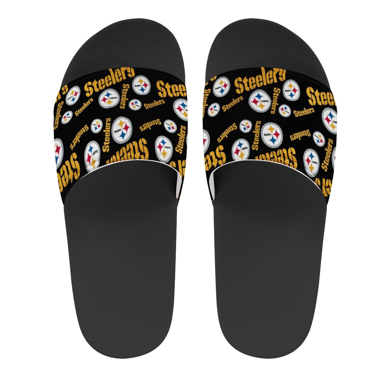 Youth Pittsburgh Steelers Flip Flops 002